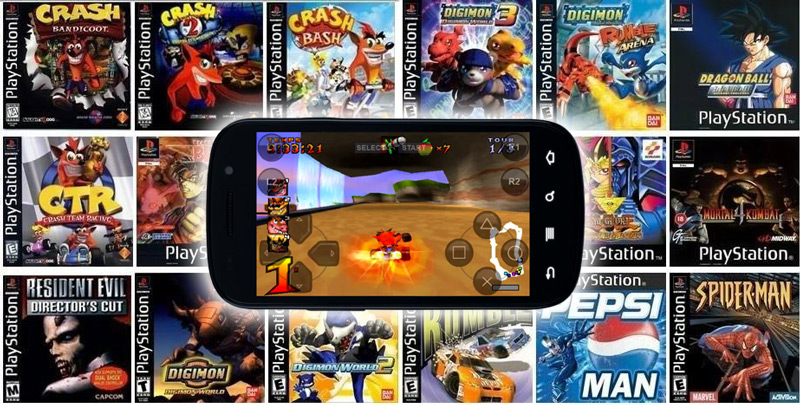 Roms de los juegos de la PS1 para jugar en el móvil o Tablet Android