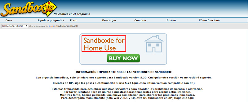 SandBox. Los mejores programas para ejecutar Sandbox en Windows, Linux y MacOS