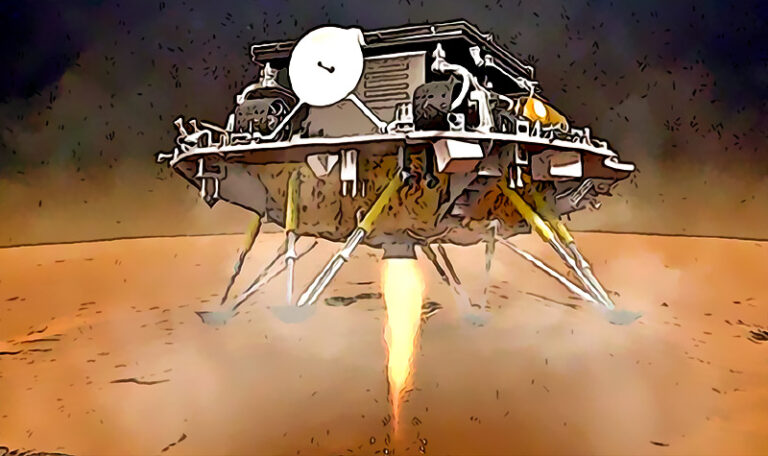 Se acerca el invierno! China pone el rover Zhurong que tiene en Marte en hibernacion hasta diciembre