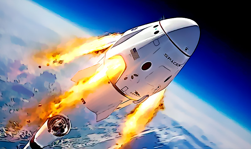 Se cumplen 10 anos desde la primera mision de SpaceX a la Estacion Espacial Internacional