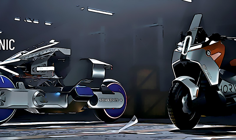 Senmenti X el super scooter electrico que alcanza velocidades impresionantes
