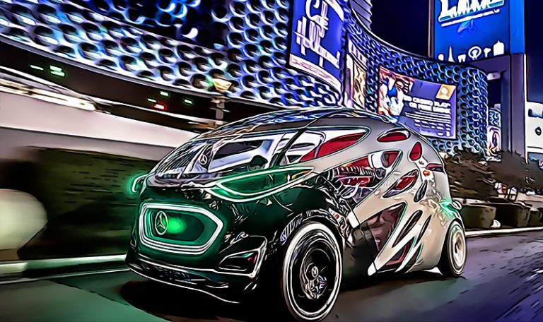 Si visitas Las Vegas en 2023 podras tomar un coche electrico semiautomatico para recorrer la ciudad