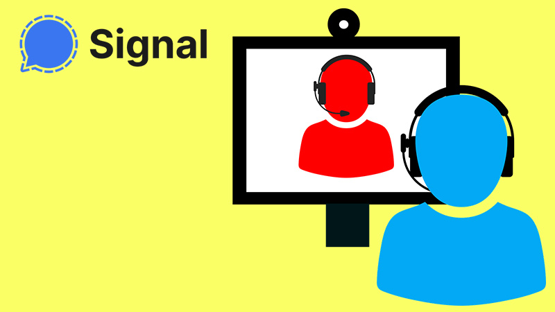 Signal para realizar llamadas de voz