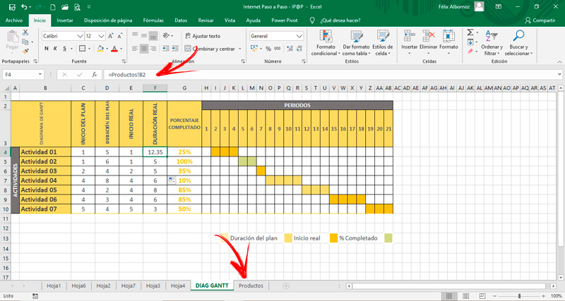 Pasos para vincular datos entre una hoja de cálculo y otra en Excel