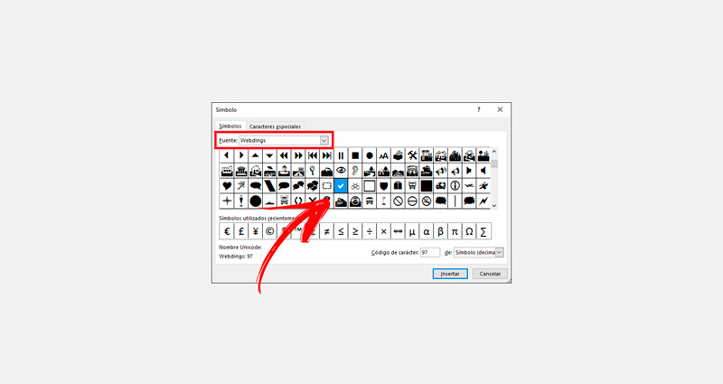 Aprende cómo insertar cualquier símbolo en una hoja de cálculo de Excel fácil y rápido
