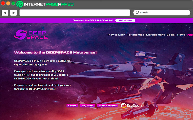 Sitio de acceso a deepspace game