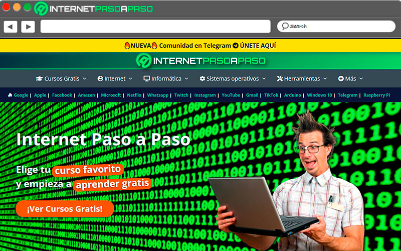 Sitio de acceso a Internet Paso a Paso