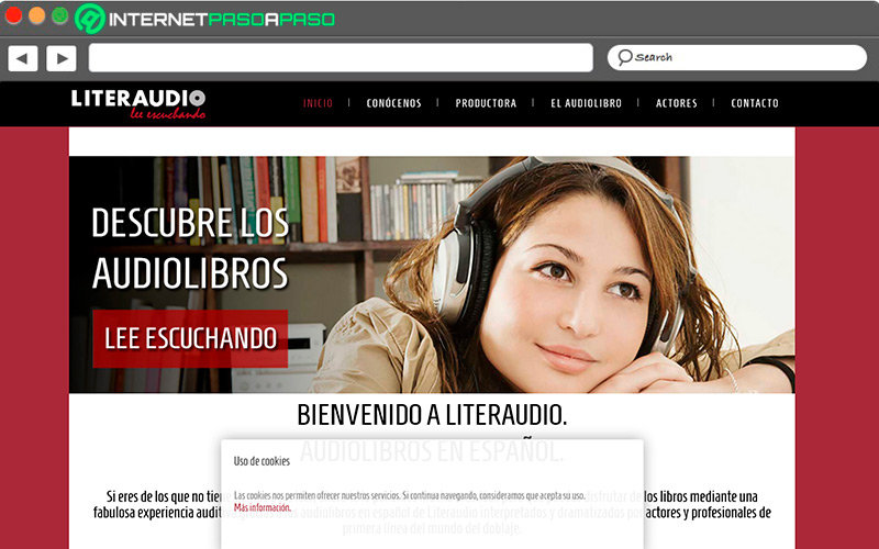 Access site to literaudio com