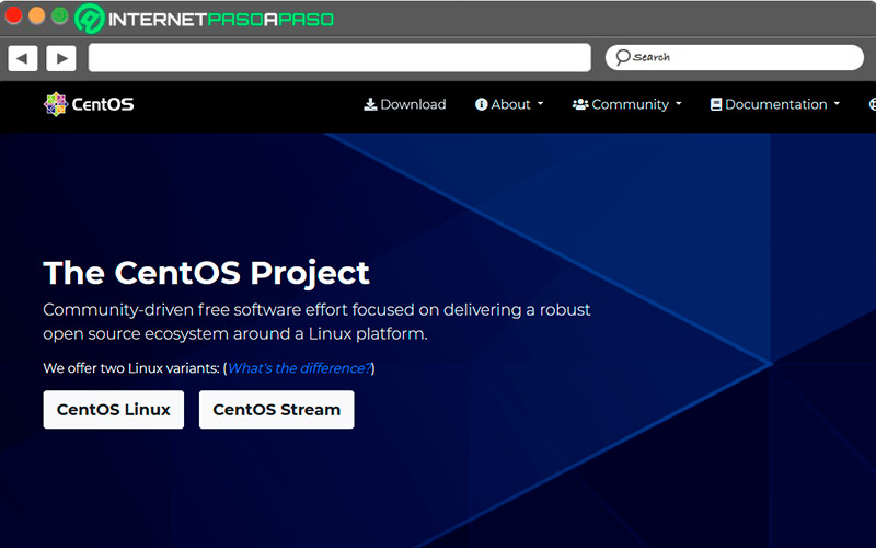 Sitio de descarga de CentOS