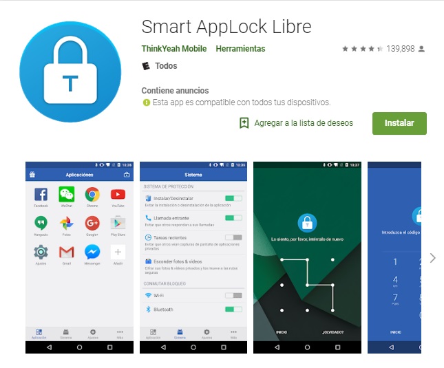 Smart AppLock Libre
