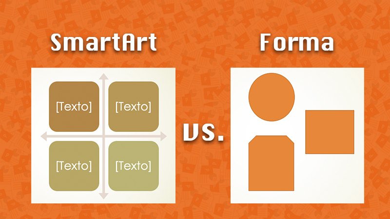 SmartArt vs Forma