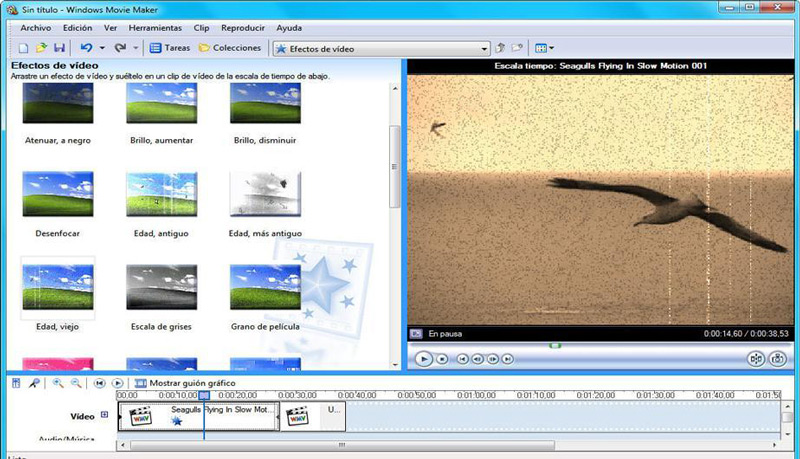 Software edicion videos Windows Movie Maker