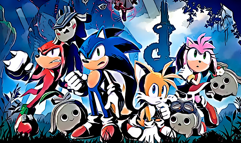 Sonic Frontier lanza nuevas ilustraciones promocionales