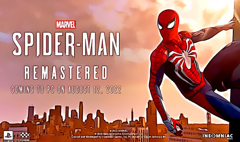 Sony anuncia que Marvel Spider-Man Remastered llegara a la PC para agosto de 2022