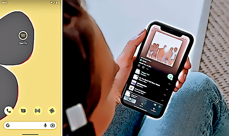Spotify ya tiene su icono tematico para Android 13