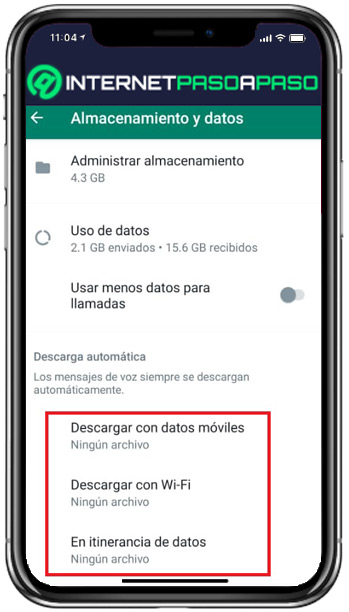 Te enseñamos cómo configurar el administrador de almacenamiento de Whatsapp para evitar que tu móvil de llene de archivos basura