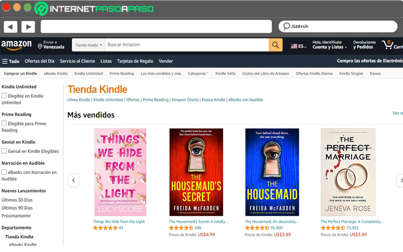 Tienda Kindle de Amazon
