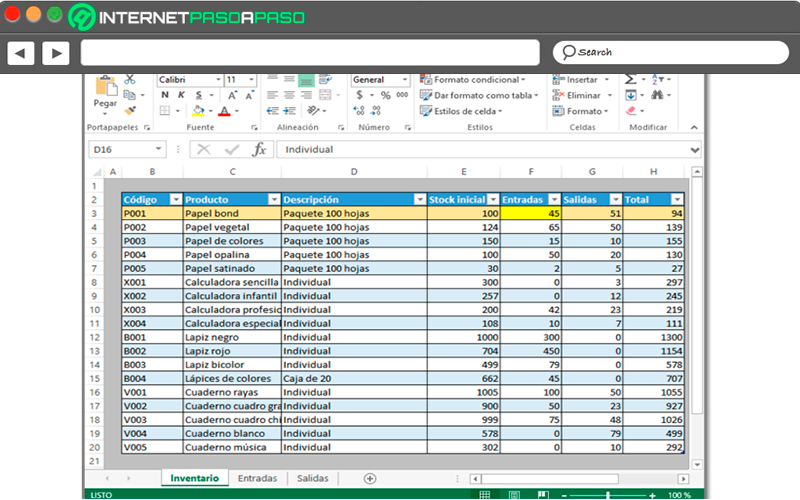 Hacer Un Inventario En Excel 】guía Paso A Paso 2021 2445