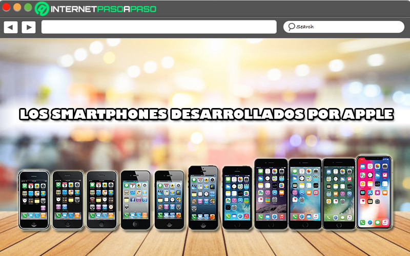 Todos los smartphones desarrollados por Apple ¡Del iPhone 0 al 11!