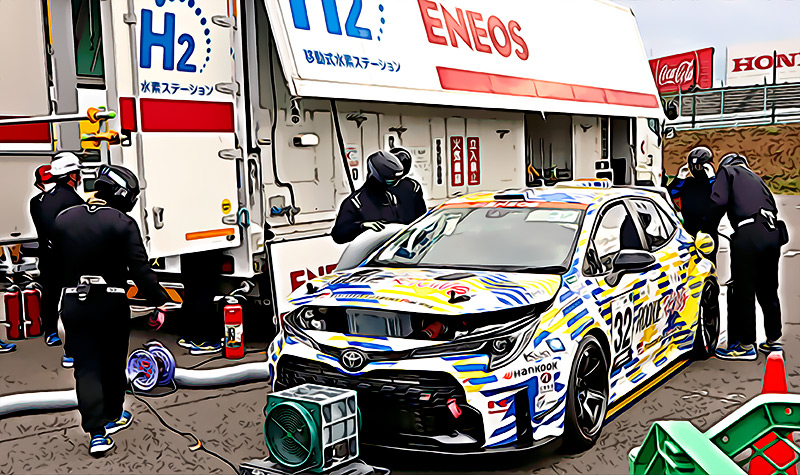 Toyota probara un coche de hidrogeno liquido en carreras de resistencia
