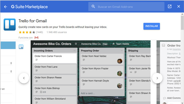 Trello for Gmail 