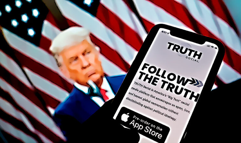 Truth Social la red social de Donald Trump no aparece en la Google PlayStore y esta es la razon por la que no esta