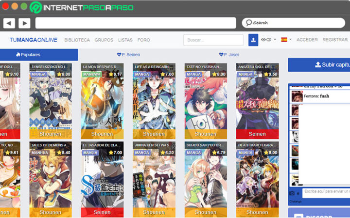 15 Webs Para Leer Manga Online 】Lista **Actualizada** 2024