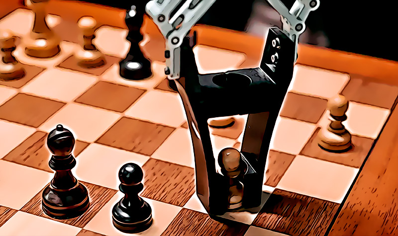 Un robot ajedrecista rompe el dedo de su oponente de 7 anos