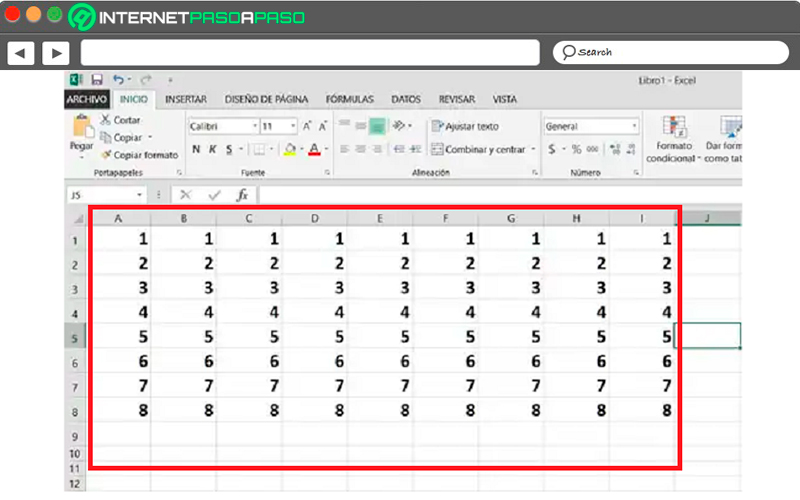 Use the AutoSum function