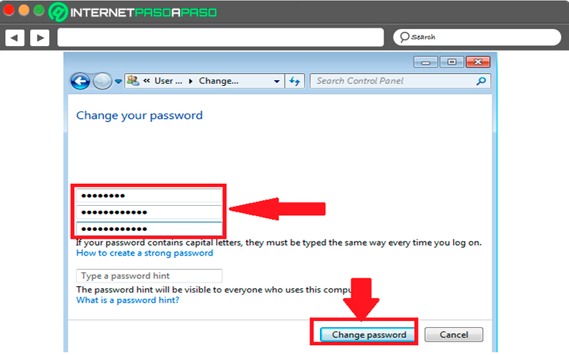 Use a password to protect the user account 