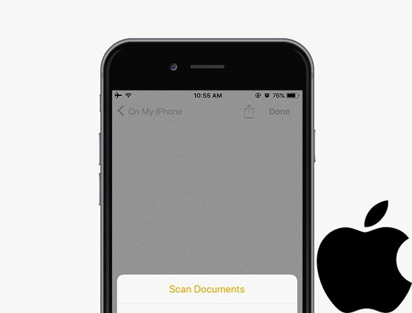 Use the document scanner in the Notes app