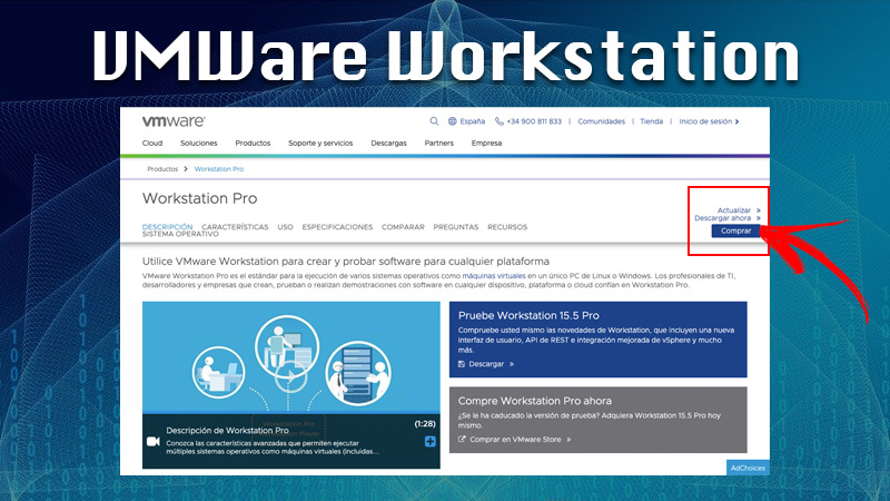 VMWare Workstation to create virtual machines