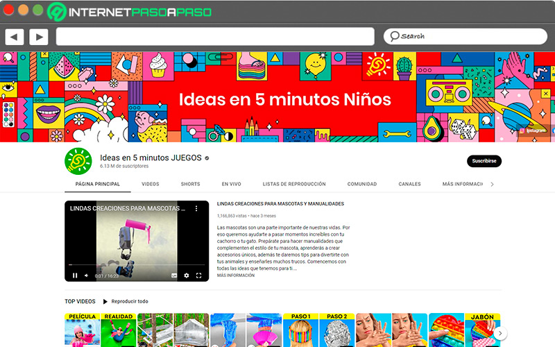 Ver Manualidades con niños en 5 minutos