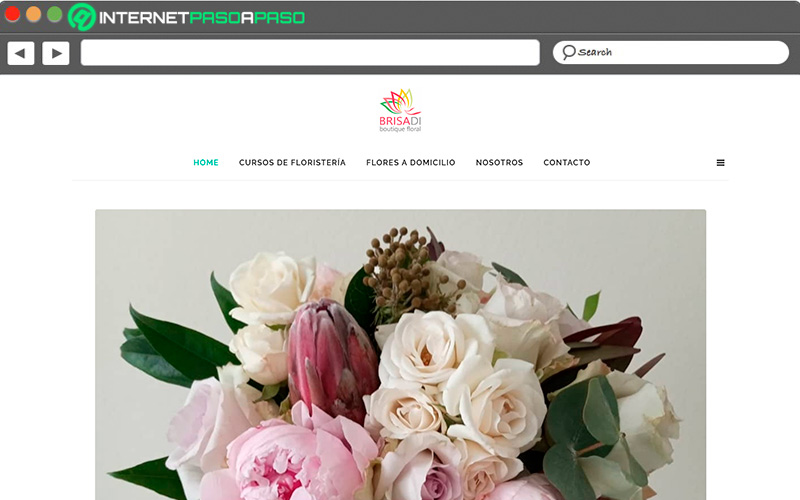 Web de Brisadi Boutique Floral