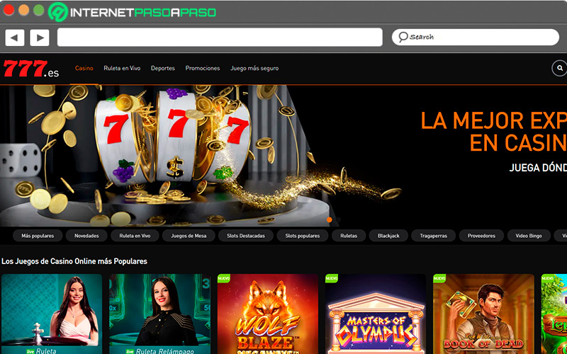 Web de Casino 777