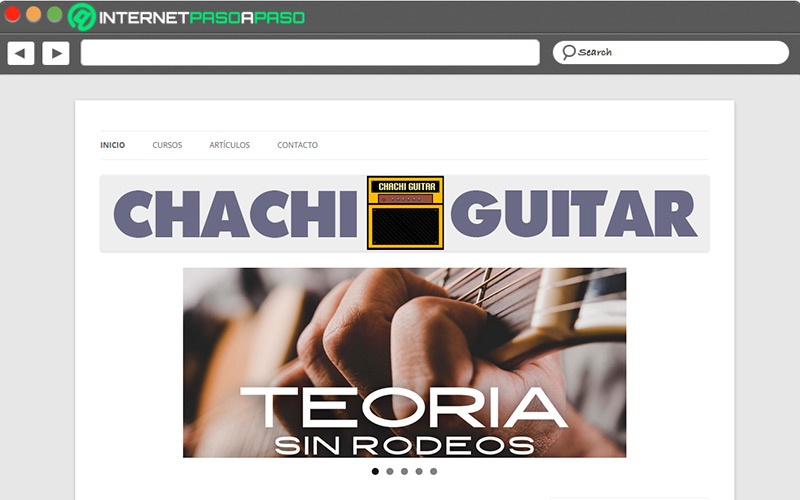 Web de Chachi Guitar