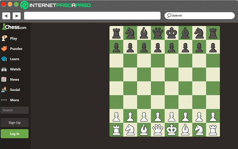 Web de Chess com