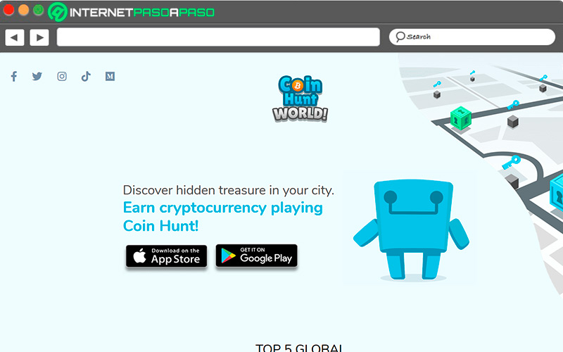 Web de Coin Hunt World