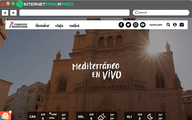 Web de Comunidad Valenciana