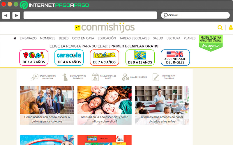 Web de Conmishijos