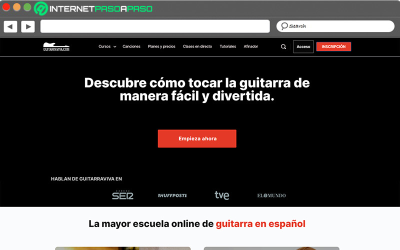 Web de Guitarra Viva