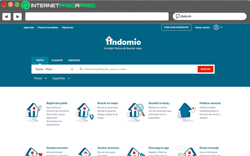 Web de Indomio
