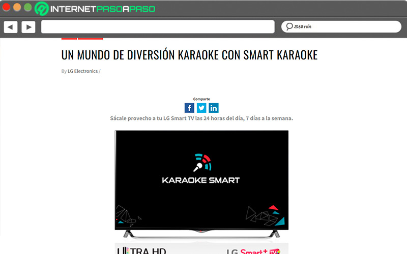 Web de Karaoke Smart