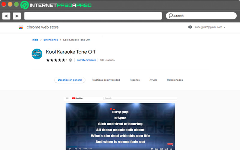 Web de Kool Karaoke Tone Off