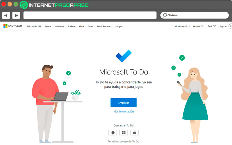Web de Microsoft To Do
