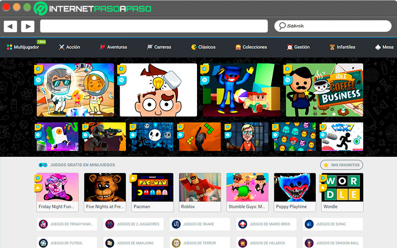 Web de Miniplay