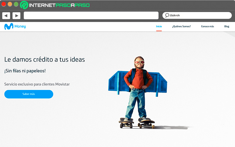 Web de Movistar Money