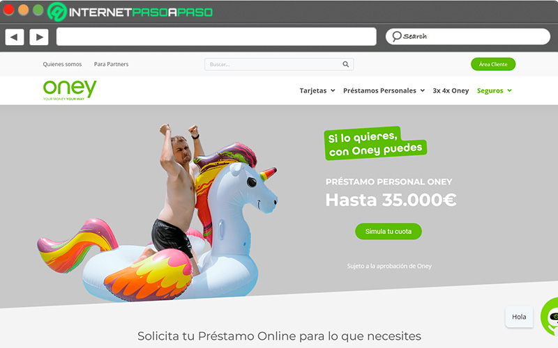 Web de Oney