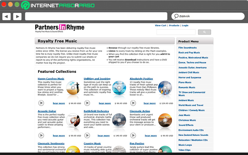 Web de Partners In Rhyme