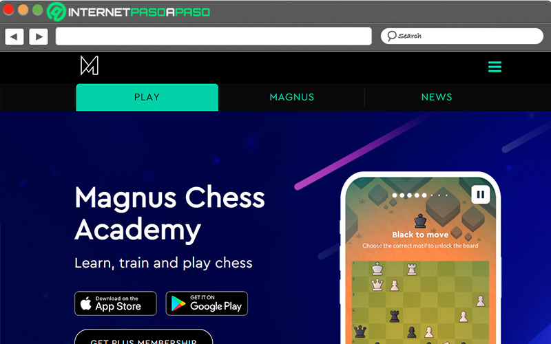 Web de Play Magnus